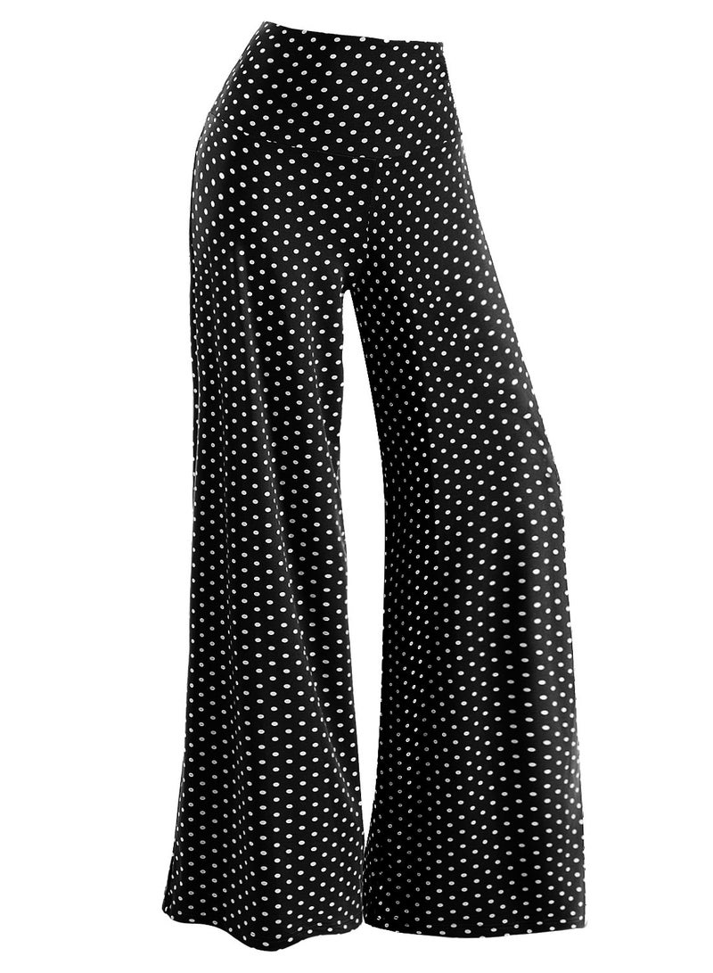 Arolina Women's Stretchy Wide Leg Palazzo Lounge Pants Casual Comfy High Waist Palazzo Pants - Image 1